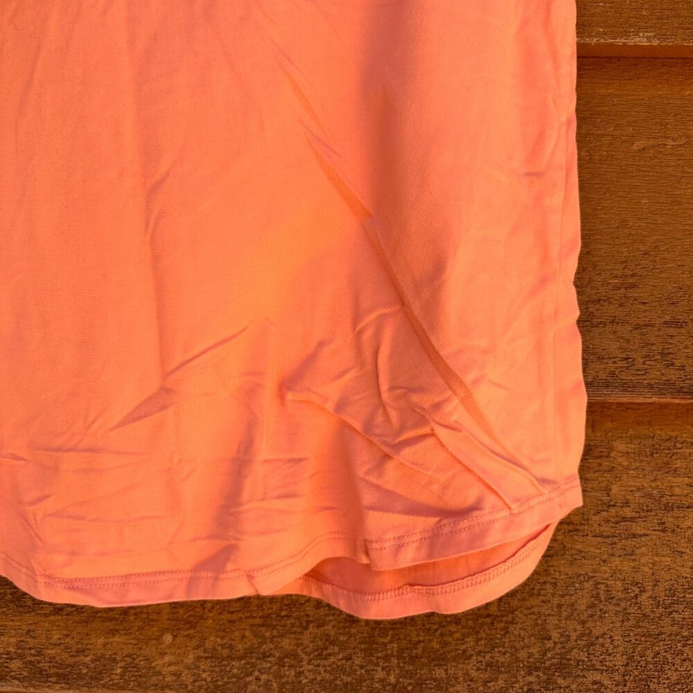 Belle Du Jour Girls Peach Tee Radiate Kindness Butterfly Design Sequin Accents S - Picture 13 of 13